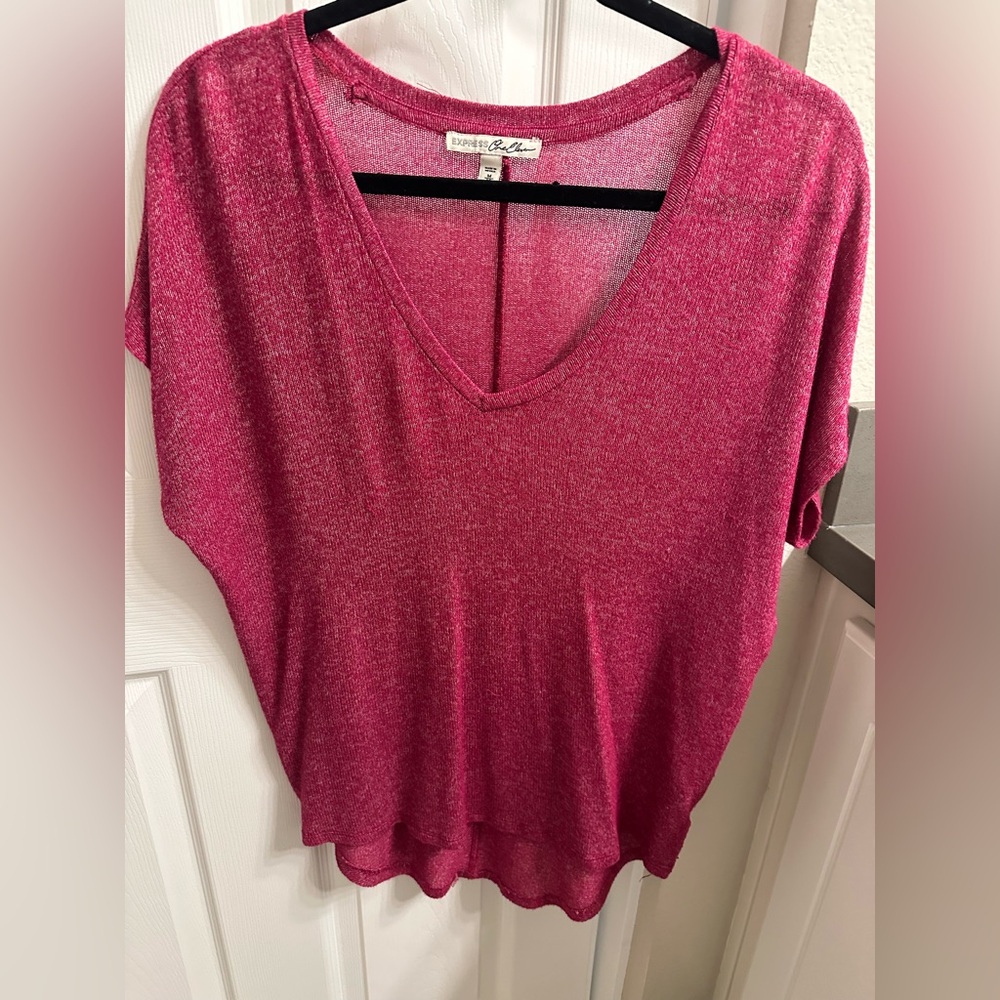 Pink express top size M